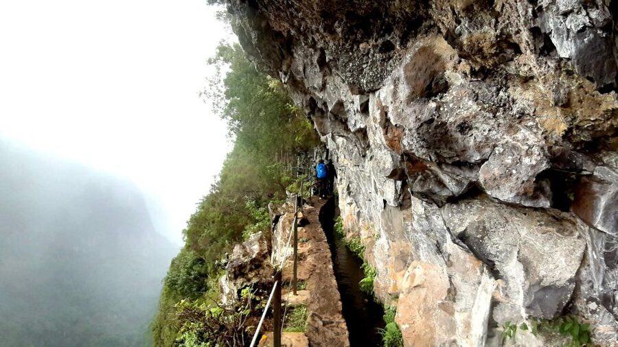Madeira: Jungle Fever Levada Caldeirao Verde Hike Santana - Coffee, Then Santana: A Calm Setup for a Steep Day