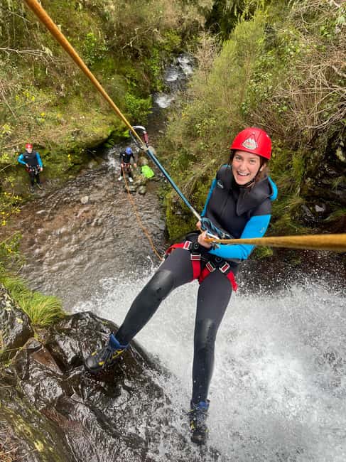 Madeira: Level-1 Canyoning Adventure - The hike into the canyons: where you earn your first waterfall view