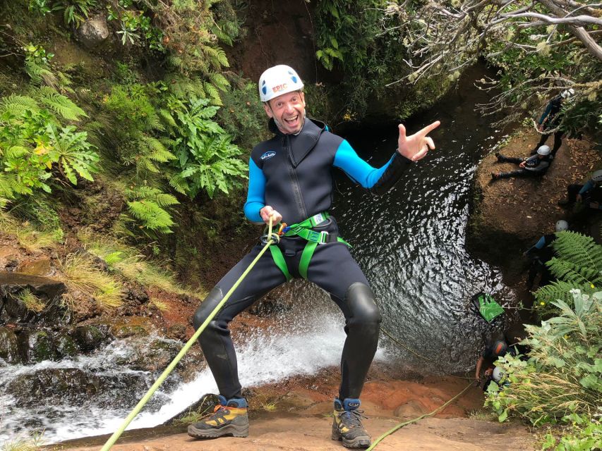 Madeira: Level-1 Canyoning Adventure - Meeting at CR7 Museu, van rides, and the half-day flow