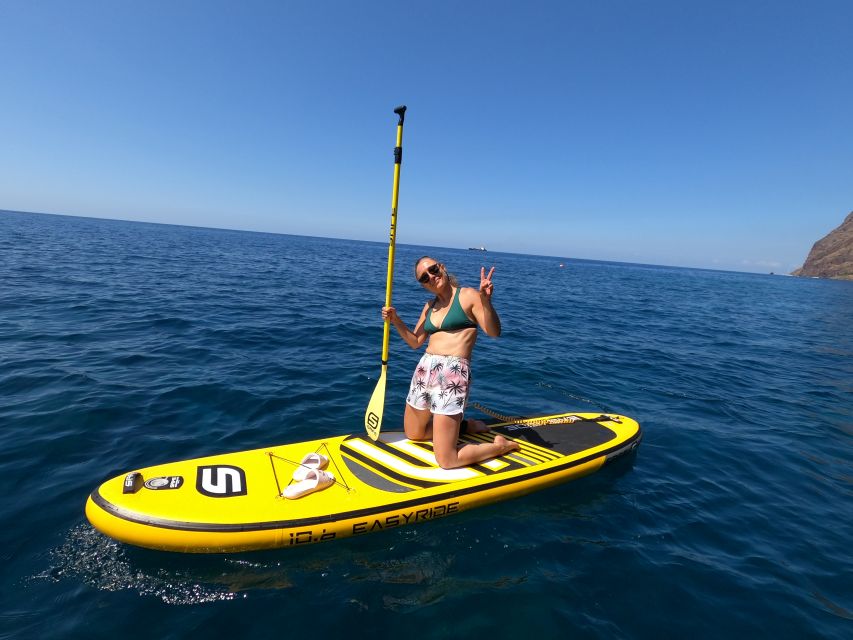 Madeira: Private Paddleboard & Snorkel - Snorkeling Time in Clear Water, With Equipment Handled