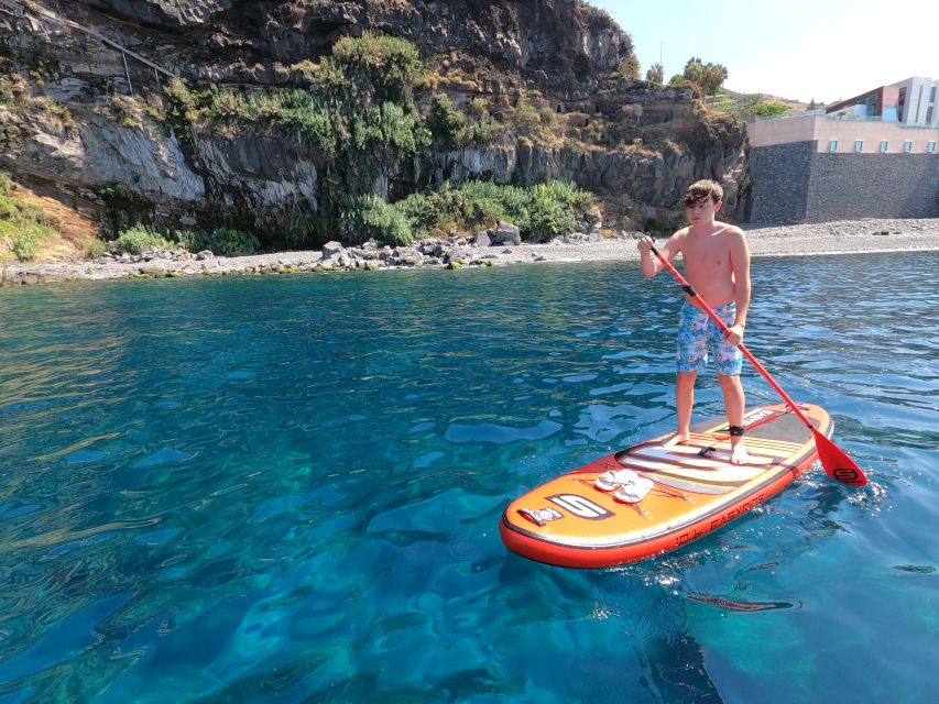 Madeira: Private Paddleboard & Snorkel - Paddling Past Cabo Girão and Skywalk, Without the Usual Crowd Energy