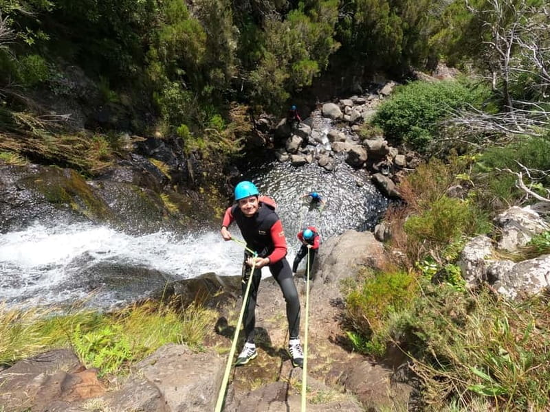 Madeira : Ribeira das Cales Canyoning (Level 1) - Safety briefing and gear, what you get and what you must bring