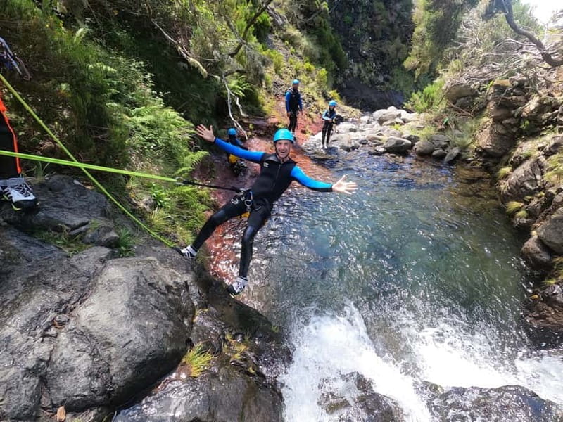Madeira : Ribeira das Cales Canyoning (Level 1) - Your guide team and the small-group advantage