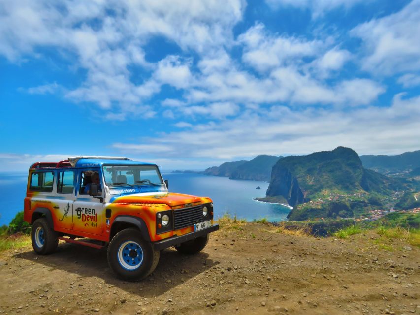 Madeira : Santana & Peaks full day tour by Open 4x4 - Off-Road Driving: Roof Open Fun, Seating Tradeoffs, and Safety