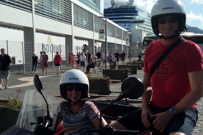 Madeira Scenic Tour Sidecar & Jeep l (price per 1 or 2 pax) - How the sidecar seating actually works