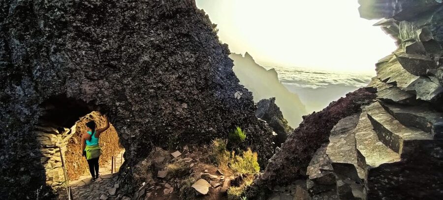 Madeira: Sunrise at Pico do Arieiro & Hike Larano trail - Vereda do Larano hike: 7 km of northeast coast walking