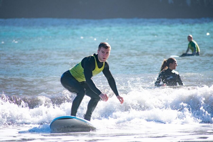 Madeira : Surfing Experience for all - Why Madeira surf lessons start with real wave time