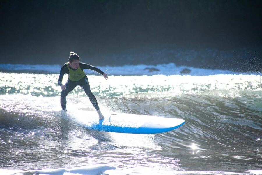 Madeira : Surfing Experience for all - The 1.5 hour lesson flow, from land practice to standing up
