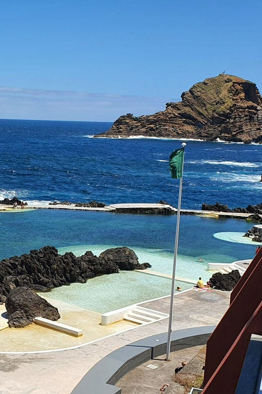 MADEIRA TOUR - PORTO MONIZ WEST TOUR AMAZING SWIMMING POOLS - Câmara de Lobos, a quick coastal reset before the heights