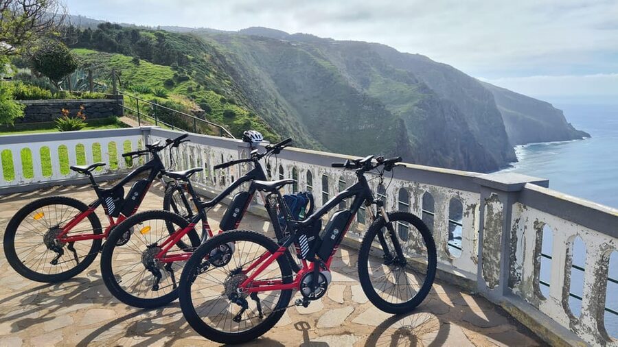 Madeira West coast: Guided Sightseeing E-Bike Tour - Your ride in numbers: timing, distance, and group size