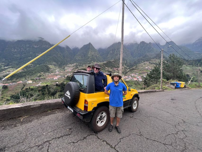 Madeira: Wine Tasting Guided Tour, Jeep Safari, & Viewpoints - São Vicente and the steep climb factor