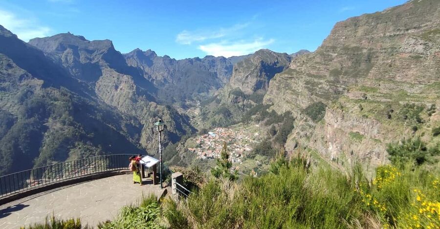 Nun's Valley & Pico dos Barcelos Madeira Island Tour - Eira do Serrado: the overhead angle over Nuns Valley