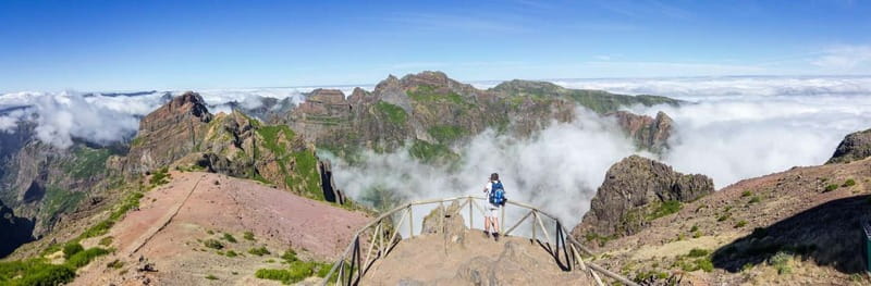 Pico Areeiro to Pico Ruivo Madeira Island Walk - Pico do Areeiro start: where the day starts earning its views