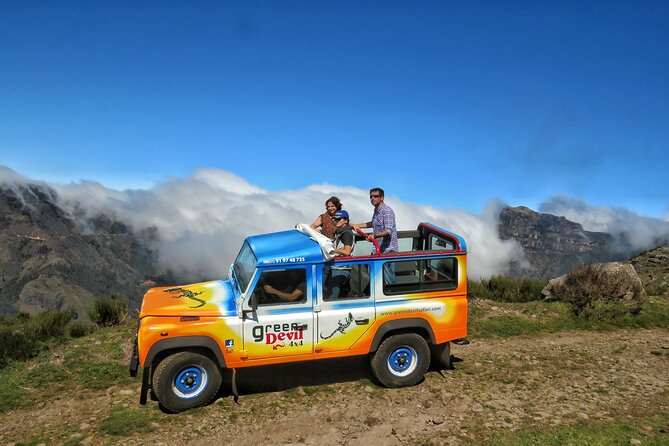Porto Moniz 4WD Jeep Full Day Tour - Veu da Noiva and How to Finish Strong