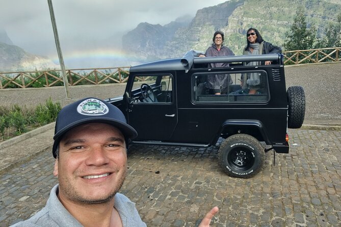 Private 4x4 Jeep Full Day Porto Moniz or Santana - Sao Vicente: a brief waterfall moment with big viewpoint payback