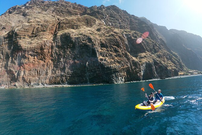 Private Kayak Tour & Snorkeling in Câmara de Lobos - The route vibe: “hike” on the water, with a coastal story
