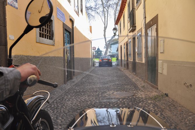 Private Sidecar Tour – Downtown Funchal for 1 or 2 People - Downtown Funchal streets, colonial architecture, and markets you can picture