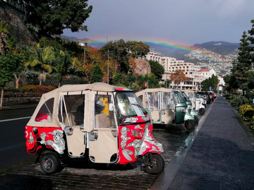 Private tour:Tuk Tuk Ride to Monte Funchal Toboggans - A tuk tuk day built around the Monte toboggans