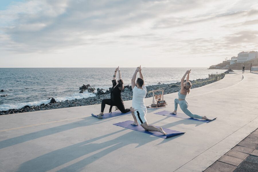 Private Yoga & Sound Bath by the Ocean - Asanas after grounding: energize your body, not your anxiety