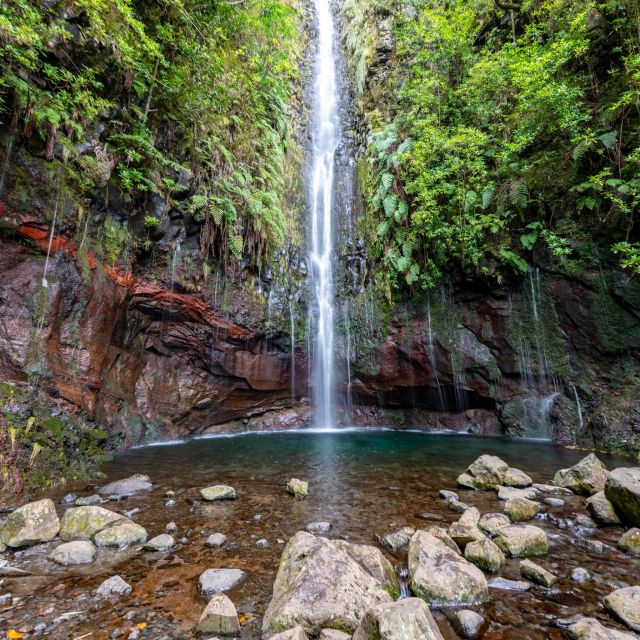 Rabaçal: 25 Fontes & Risco Levada Transfer Self-guided Hike - The early 06:30 timing advantage at 25 Fontes