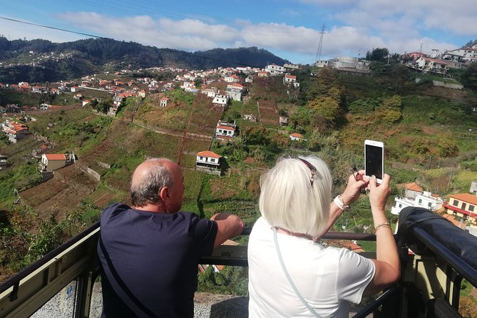 Real Life, Mountains & Sea Cliffs (Nun´s Valley View) - Half Day 4x4 Tour - Estreito de Câmara de Lobos: wine terraces, banana greens, and steep old paths