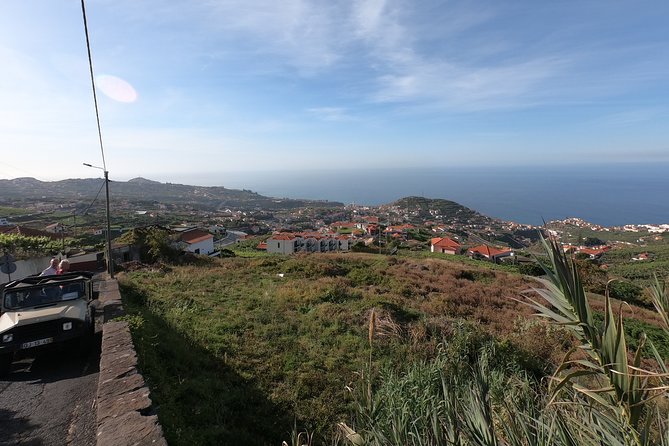 Real Life, Mountains & Sea Cliffs (Nun´s Valley View) - Half Day 4x4 Tour - Miradouro da Boca dos Namorados: Curral das Freiras in the distance