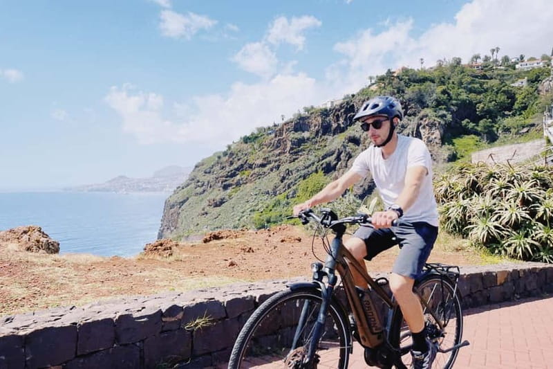 "Self-Guided" E-Bike Road Tour from Funchal to Garajau - How the Garmin GPS Route Keeps You Moving