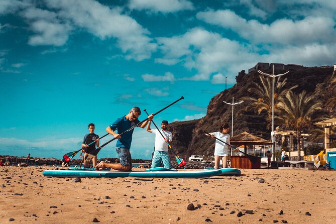 Stand Up Paddle Private Lesson in Calheta Beach - Materials provided, and why that saves your vacation energy
