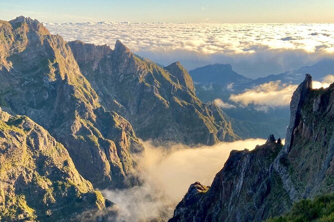 Sunrise Transfer To Pico Do Arieiro, Hike To Pico Ruivo & Return From Teixeira - The Main Event: Pico Ruivo, Tunnels, and Stairs to Heaven