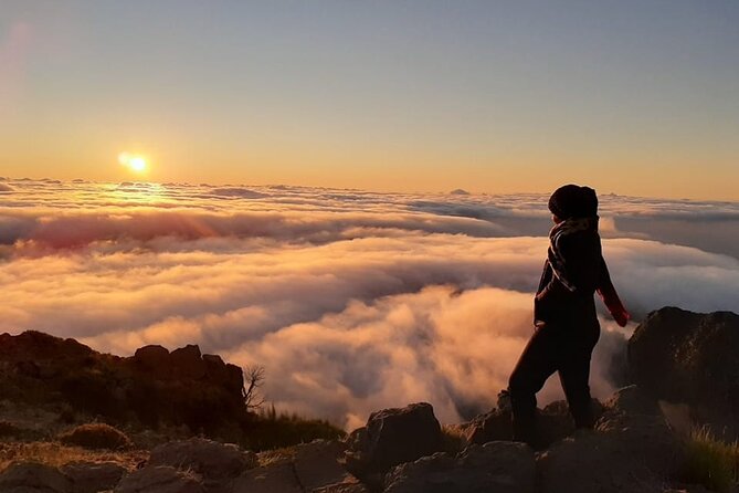 Sunrise & Walk to "Stairway to Heaven" - The finish near Achadas do Teixeira: getting off the mountain without rushing