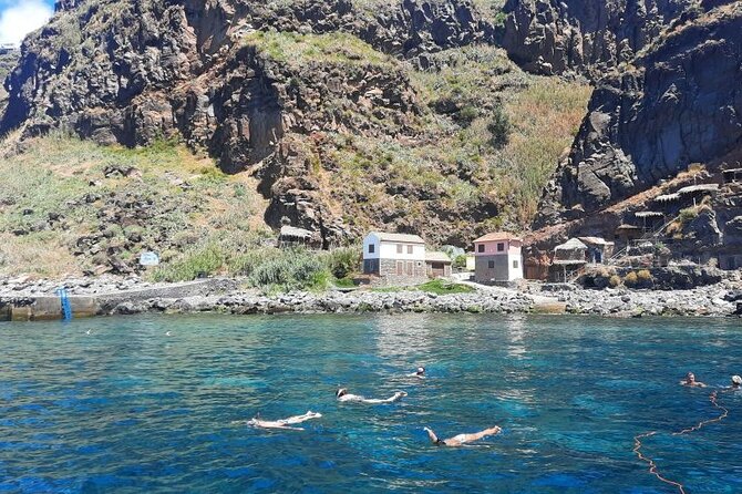 Sunset Cruise with Dinner on Board - The swim stop at Calhau da Lapa: what you’re signing up for