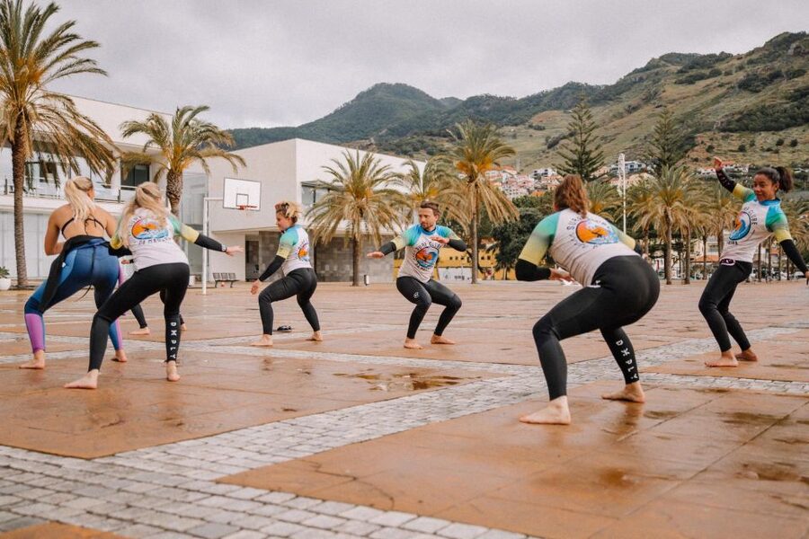 Surf lesson in Madeira - Equipment and Comfort: Boards, Wet Suits, and Basics