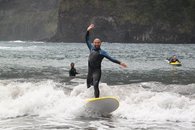 Surfing Lessons in Madeira - Getting Ready at Madeira Surf Center in São Vicente (9:30 am Start)