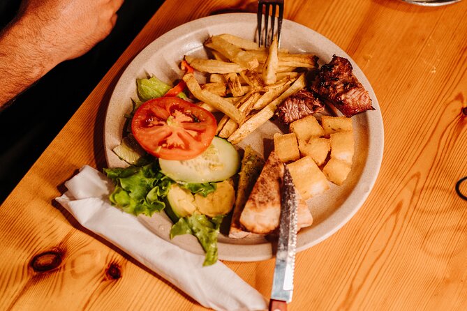 The Espetada Evening Food and Cultural Tour - Stop 2: Custom espetada dinner, build your skewer meal and eat like a local