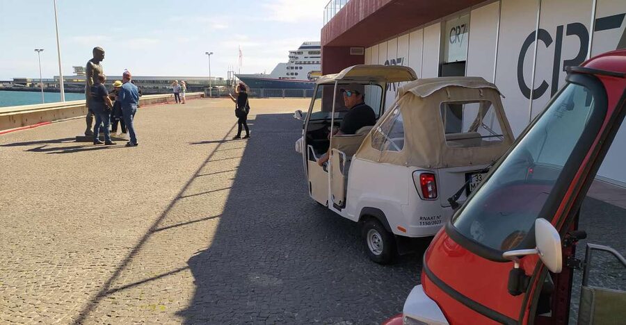 Tuk Tuk Funchal CR7 - Madeira Island - Places tied to where he lived and started playing